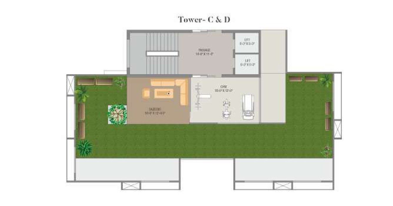 Tower C floor plan